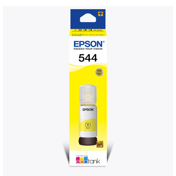 Refil Tinta Epson Amarelo T544 - T544420