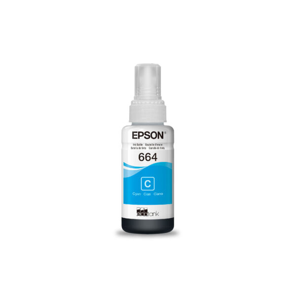 Refil Tinta Epson Ciano T664